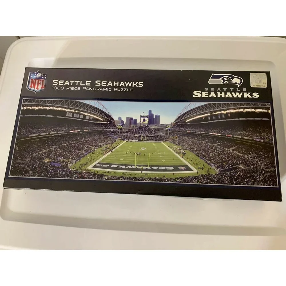 New MasterPieces‎ NFL Seattle Seahawks 1000 Piece Stadium Panoramic Jigsa…